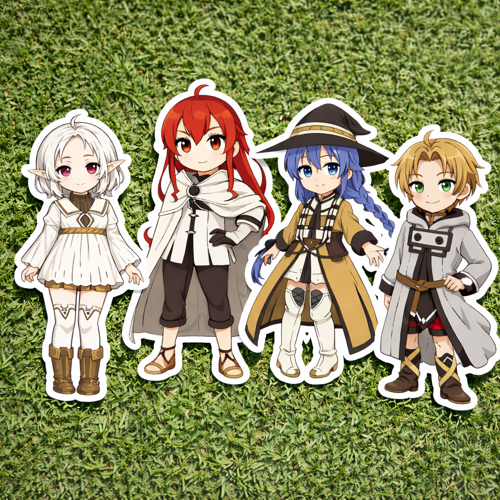 Mushoku Tensei Chibi (4 Pack)